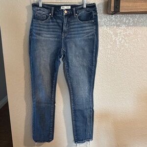 BKE Dark Wash Ankle Jeans